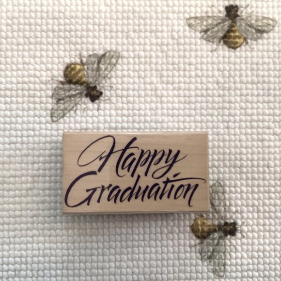Hero Arts Office Happy Graduation Rubber Stamp Poshmark